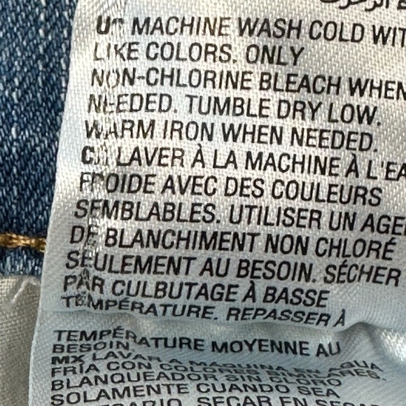 Style & Co High Rise Straight Leg Jeans - Light Wash Blue - size 10 - Picture 6 of 9